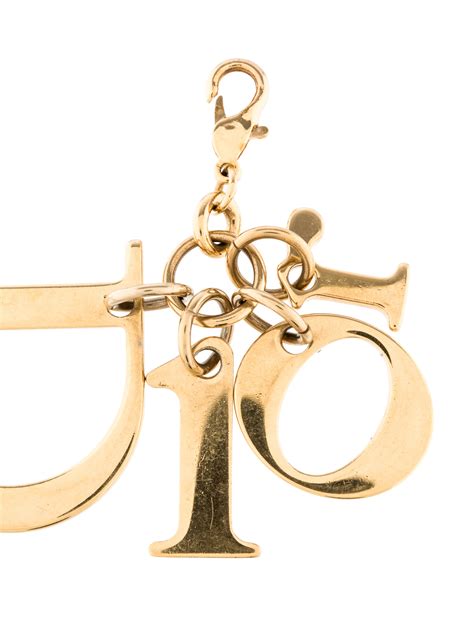 christian dior keychain